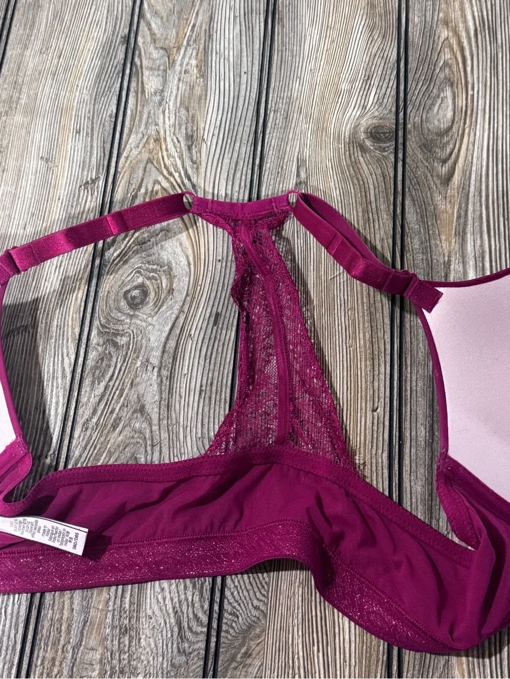 Victoria's Secret Fuchsia Push-Up Bra